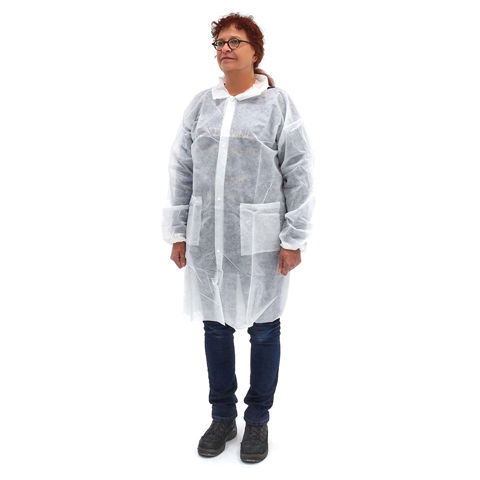 Bezoekersjas, maat L