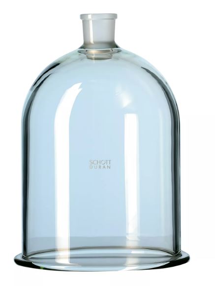 Vacuümklok met slijpstuk NS34/35 250x185