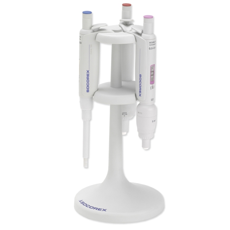 Stand for 3 Socorex pipetten