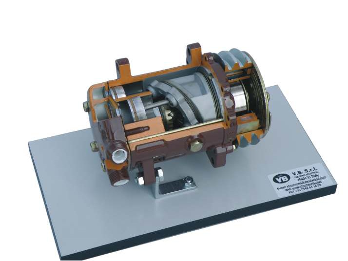 Axiale zuiger compressor