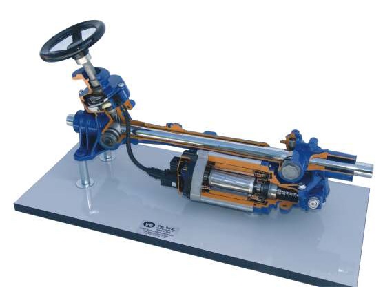 Elektrische tandheugel zuiger besturing