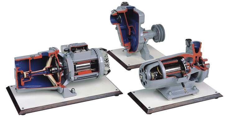 Elektrische centrifugaalpomp met perifer