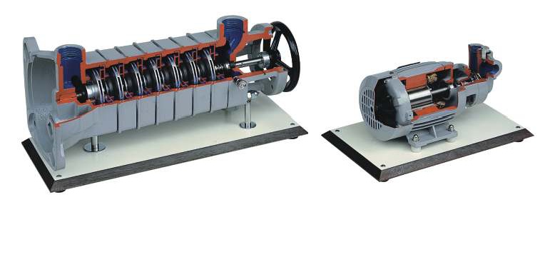 Open rotor elektrische centrifugaalpomp