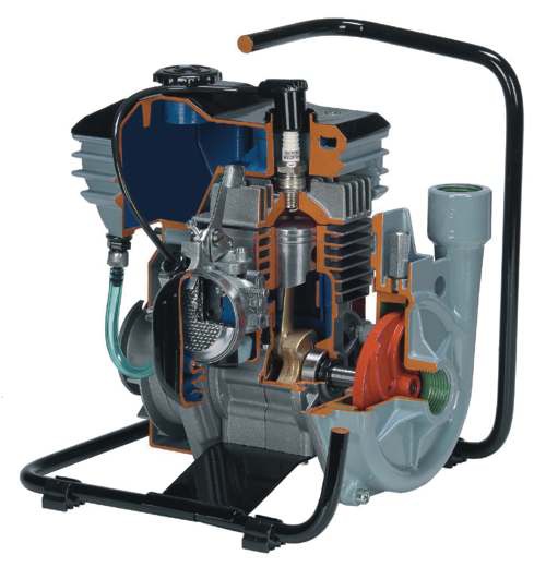Centrifugale motorpomp