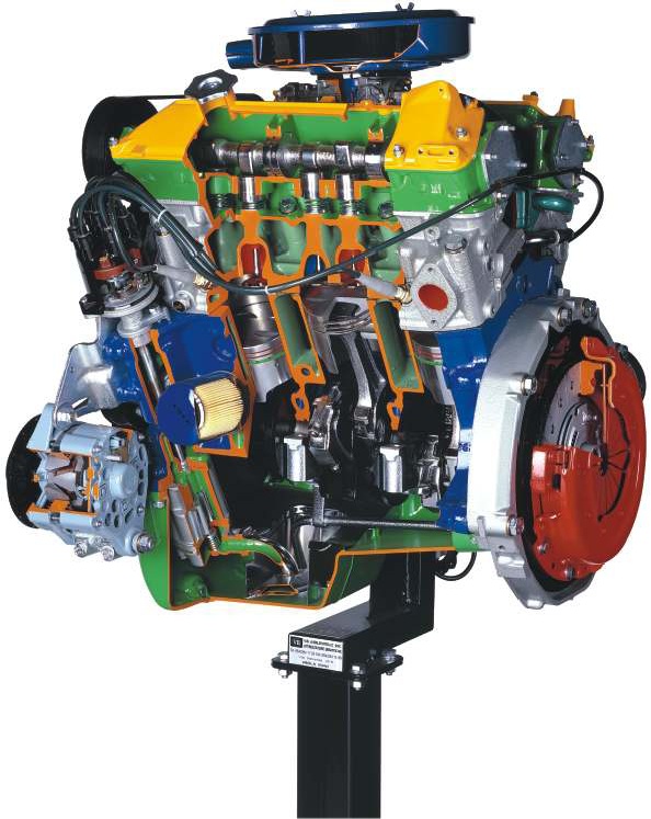 Fiat 6 cylinder-V-motor
