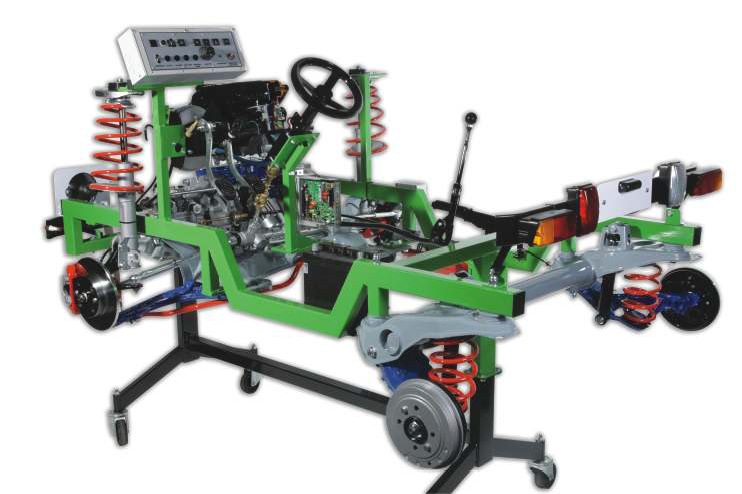 Benzine multipoint motor chassis