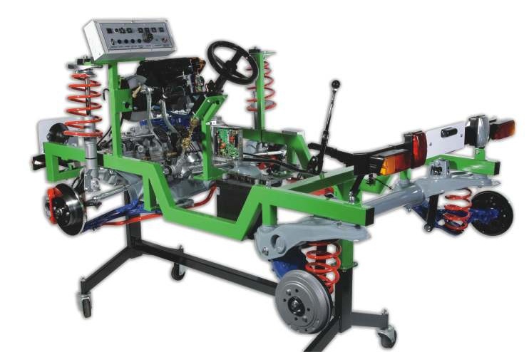 Benzine multipoint motor chassis
