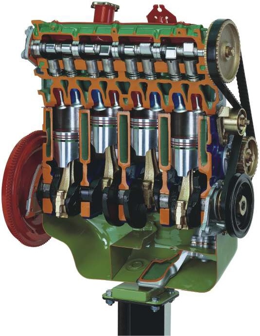 Motor met bovenliggende nokkenas (OHC)