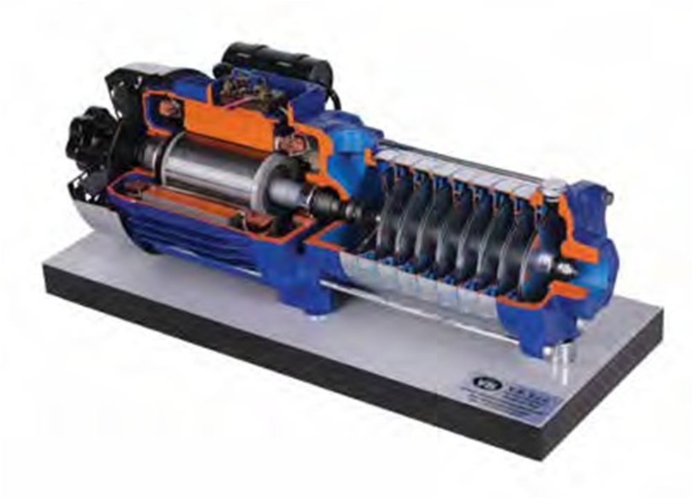 Meertraps centrifugale elektropomp