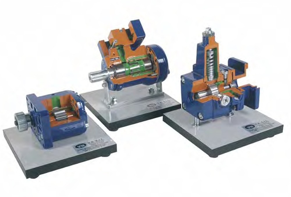 Hydraulische tandwielmotor (handbediend)