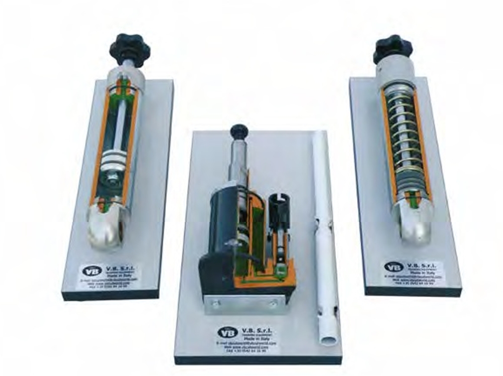 Dubbelwerkende hydraulische cilinder