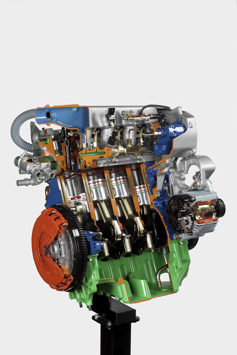 Model opengewerkte Turbo Diesel