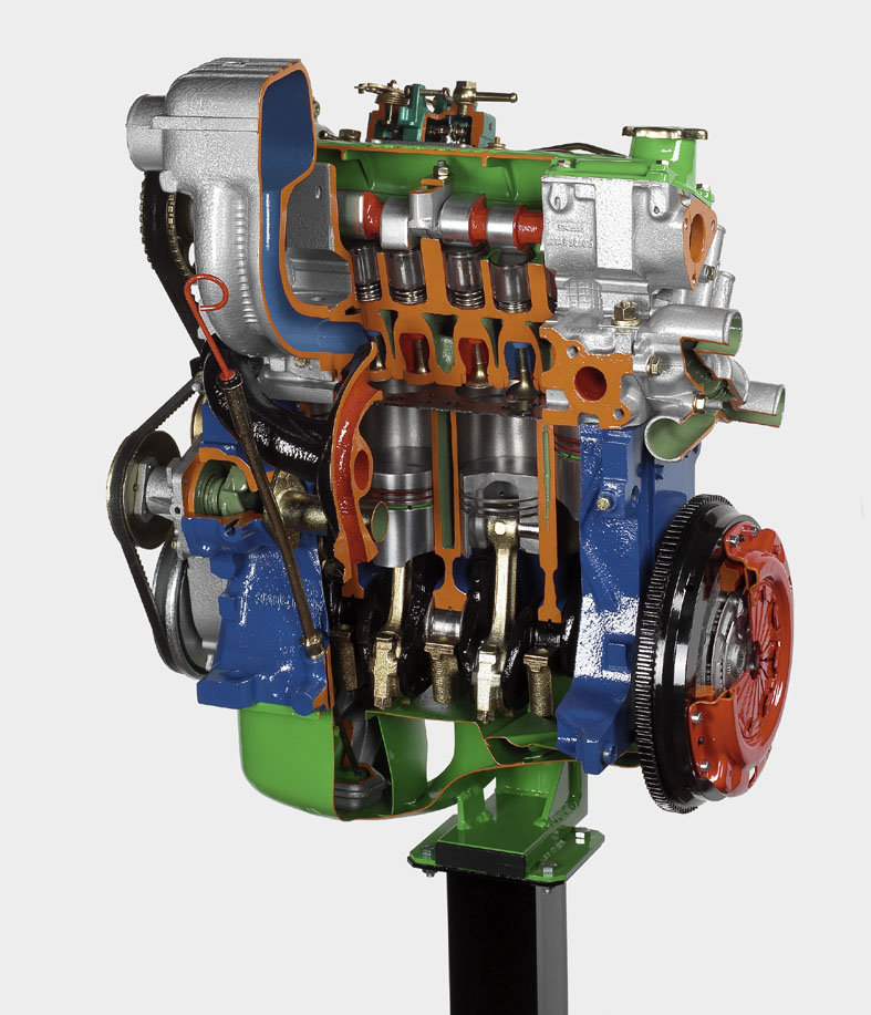 Model opengewerkte Diesel