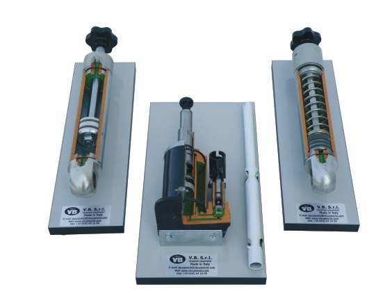 Dubbelwerkende hydraulische cylinder