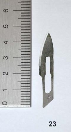 Scalpelmesjes nr.23 100 stuks