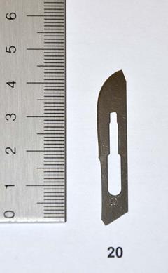 Scalpelmesjes nr.20 100 stuks