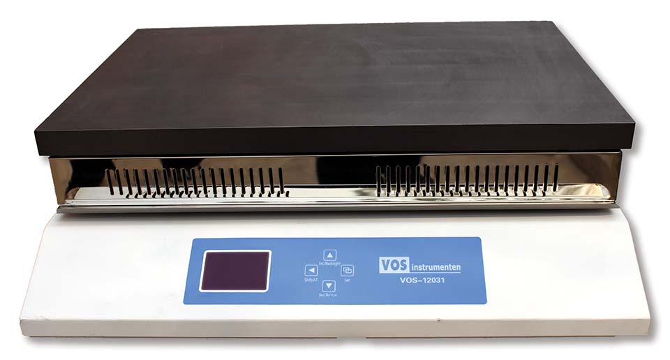 Verwarmingsplaat VOS label