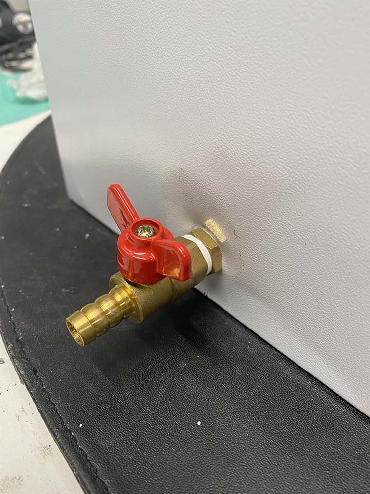 VOS Waterbad 10 liter met schade