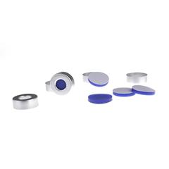 Crimpcap voor 10 ml vials PTFE/siliconen