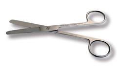 Schaar chirurgisch 14cm stomp/stomp