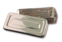 Instrumenten opbergdoos RVS 180x80mm