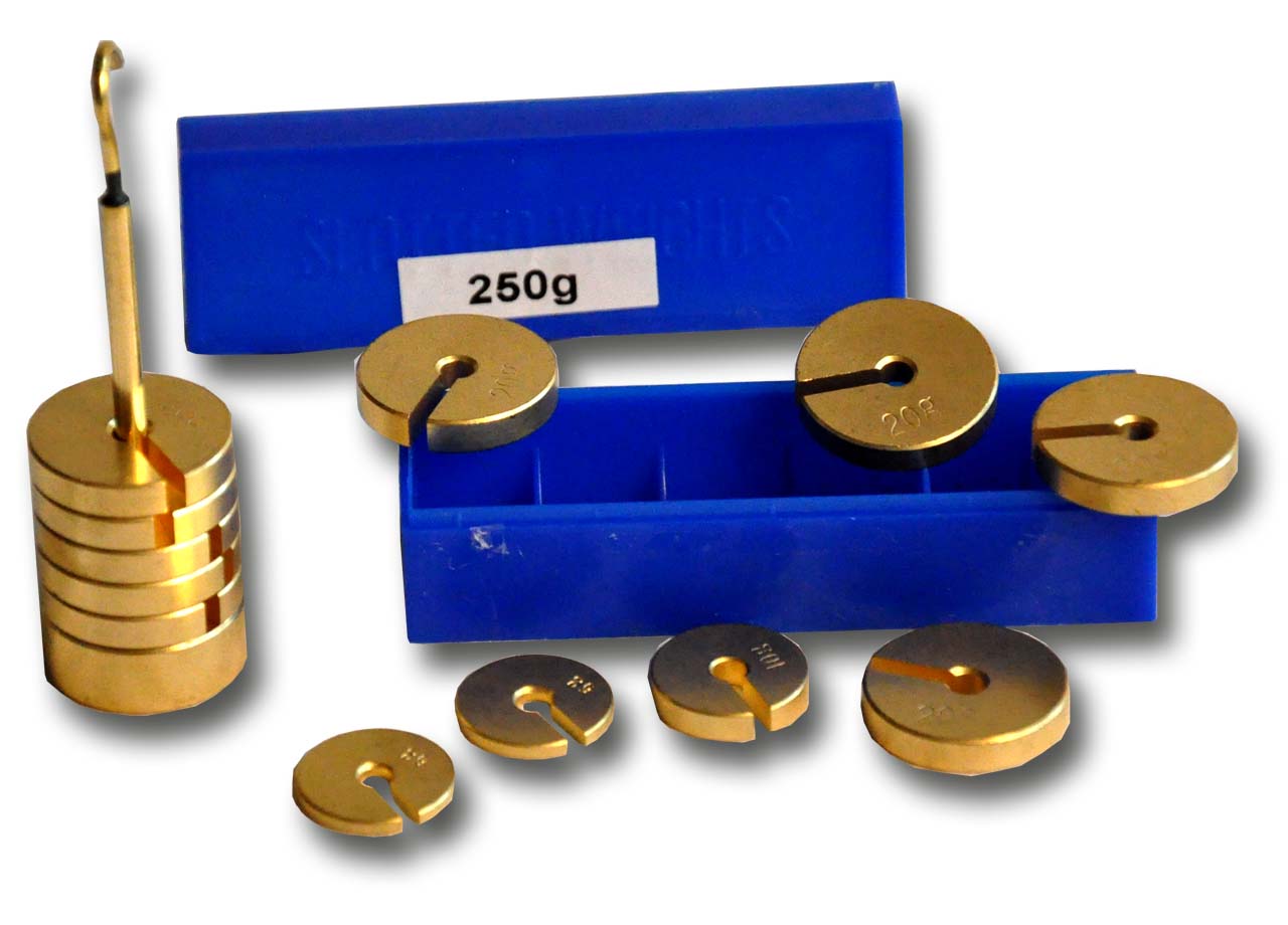 Schijfgewichten set 250g
