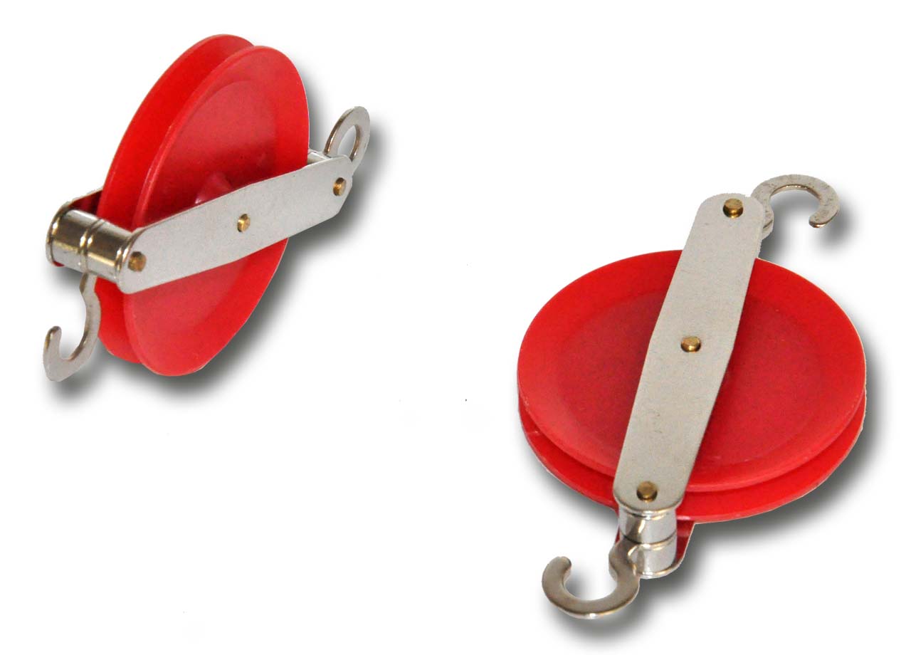 Katrol enkelvoudig rood