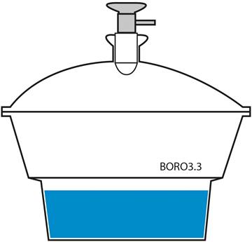 Vacuümexsiccatoren boro3.3 VOS