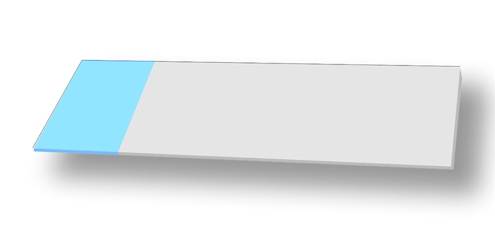 Objectglaasjes met schrijfblokje