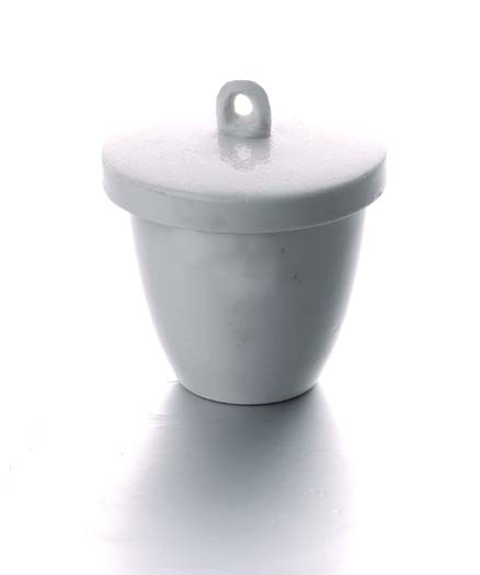 Kroes porselein met deksel 20 ml
