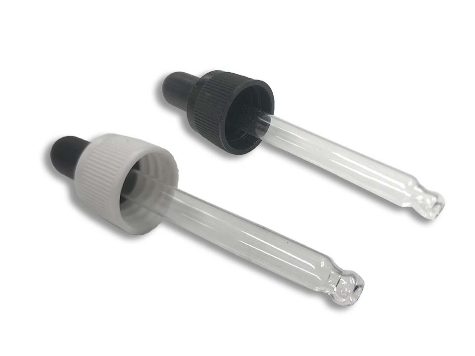 Dop met glazen druppelpipet 20ml