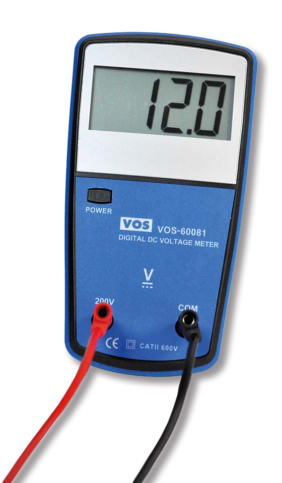 Voltmeter DC digitaal VOS
