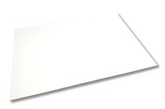 HPL beschermplaat 40x60cm wit