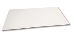 HPL beschermplaat 25x40cm wit