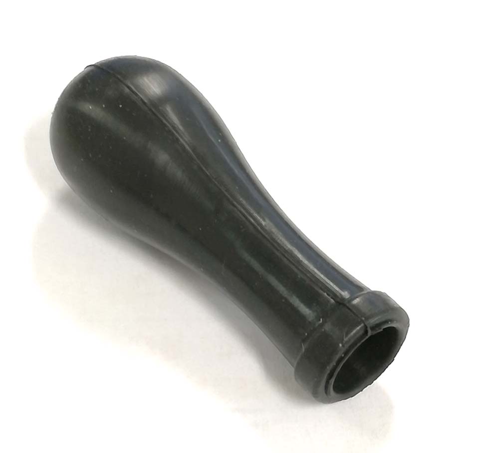 Pipetspeen siliconen zwart