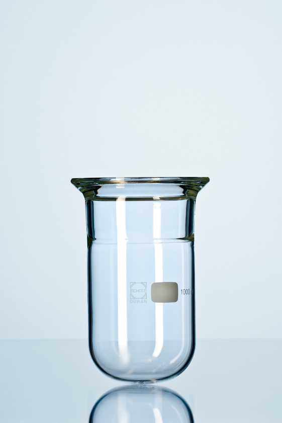 Reactievat 2L met vlakke flens
