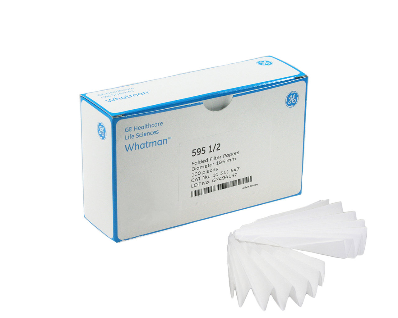 595 1/2 vouwfilters