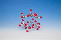 Molymod model quartz