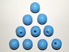 Molymod onderdeel stikstof blauw 1-gat