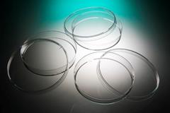 Petrischaal 90 mm met nokken steriel 825