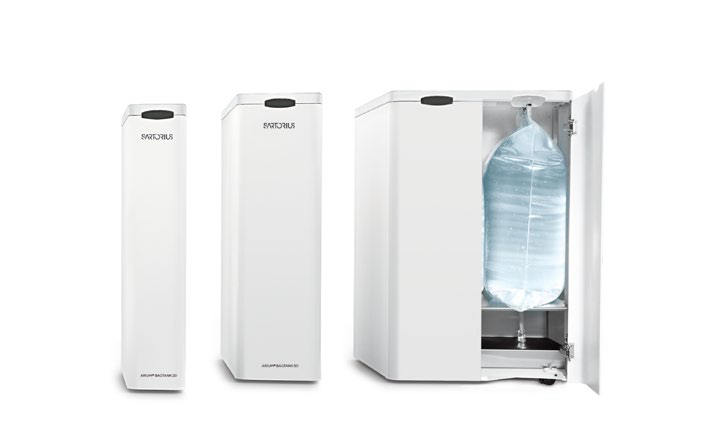 Sartorius Arium Bagtank