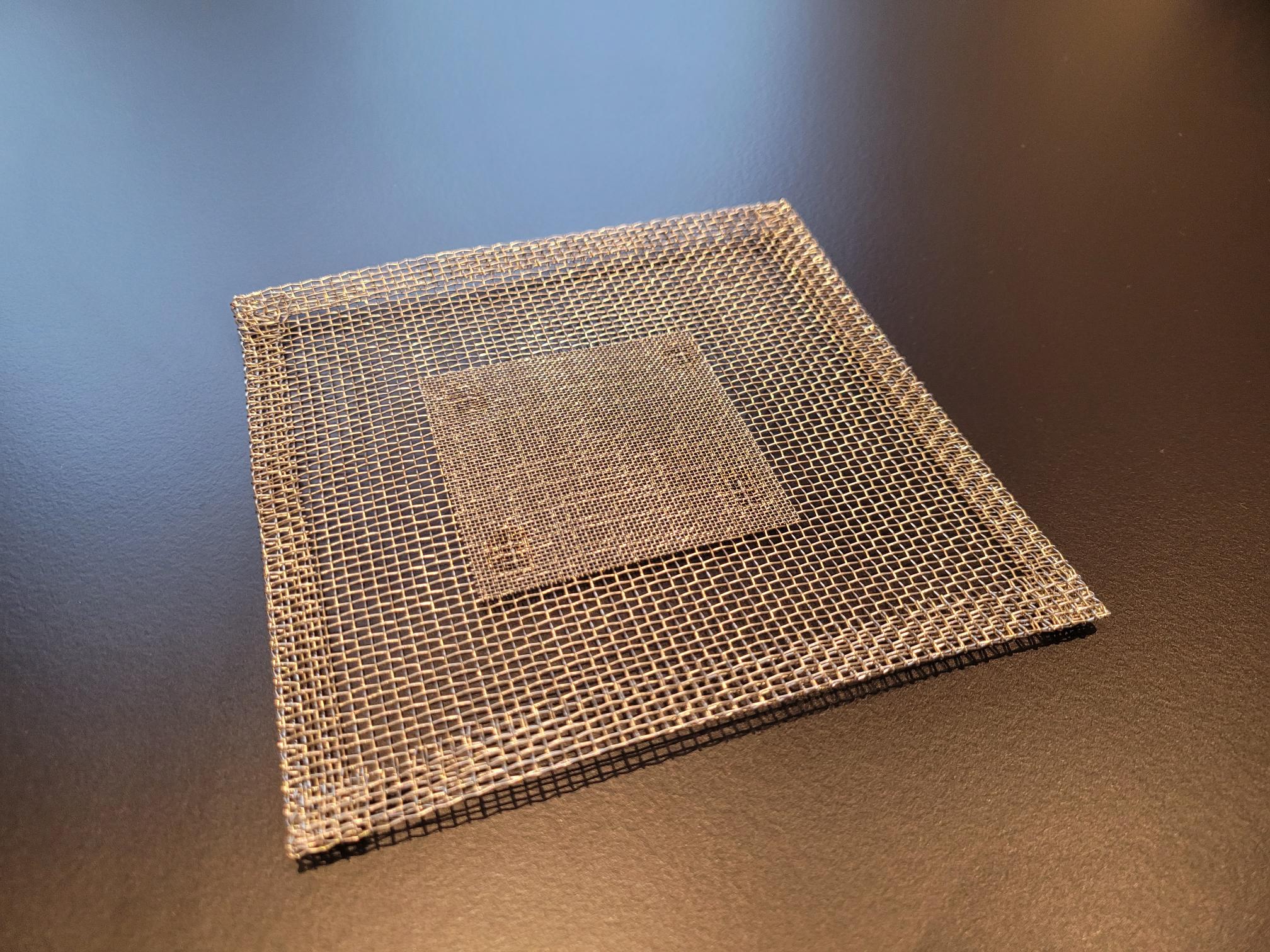 Brandergaasje verzinkt staal 155 x 155mm