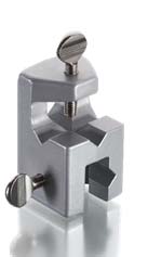 Universeel dubbelklem aluminium