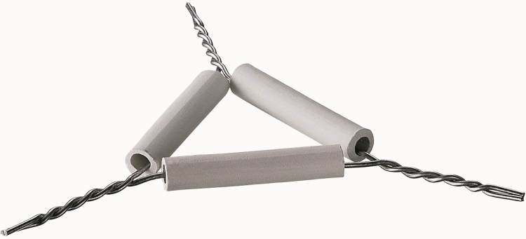 Driehoek keramisch 40cm