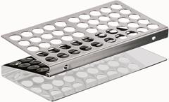 Reageerbuisrek rvs 5x10 pos. Ø 12,5mm